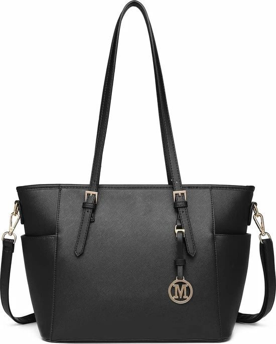 Goedkoop ๐คฉ Miss Lulu Dames Schoudertas - Handtas - Laptoptas 13.3" – Zwart (LM1642 BK) ๐ 3 Goedkoop ๐คฉ Miss Lulu Dames Schoudertas - Handtas - Laptoptas 13.3" – Zwart (LM1642 BK) ๐