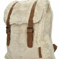 Hete verkoop ⭐ Enrico Benetti Teddy Rugzak 66654 - Off White 🥰 -Tassen-Dames Winkel 550x687 1