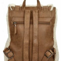 Hete verkoop ⭐ Enrico Benetti Teddy Rugzak 66654 - Off White 🥰 -Tassen-Dames Winkel 550x689 1