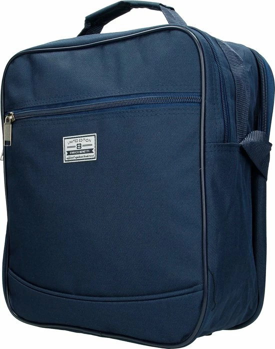 Beste Pirce π― Enrico Benetti - Schoudertas Voor Heren / Dames - Werktas - Reportertas - Bouw / Chauffeurs Tas - A4 Donkerblauw π 5 Beste Pirce π― Enrico Benetti - Schoudertas Voor Heren / Dames - Werktas - Reportertas - Bouw / Chauffeurs Tas - A4 Donkerblauw π - Afbeelding 3