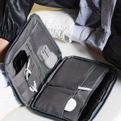 Hete verkoop 🔔 Senvi Tablet Organizer - 2 Lagen - Kleur Zwart - Compatibel Tot 11" 🌟 -Tassen-Dames Winkel 550x700 3