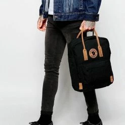 Coupon 🛒 Fjallraven Fjällräven Kånken No. 2 Unisex Rugzak - Black ✨ -Tassen-Dames Winkel 550x701 4