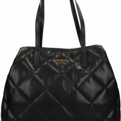 Goedkoopste 🔥 Guess Vikky Tote Dames Shopper - Zwart - Maat Geen 🛒