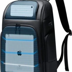 Promo 😍 Fenruien Rugtas - 17 Inch - Laptop Rugzak - USB-aansluiting - Waterafstotend - Zwart - Incl. Smart Thermosfles 🧨 -Tassen-Dames Winkel 550x706 10