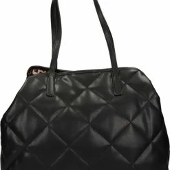 Goedkoopste 🔥 Guess Vikky Tote Dames Shopper - Zwart - Maat Geen 🛒 -Tassen-Dames Winkel 550x708