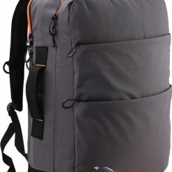 Korting 🛒 Cabin Max CabinMax 👜 Handbagage - Rugzak 40l– Schooltas Reistas - 55x40x20cm – Lichtgewicht – Grijs (Edinburgh) ✨