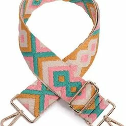 Groothandel 🥰 Bag Strap / Tas Riem - Roze/Oranje/Groen | Schouderriem | 130 Cm | Fashion Favorite ✨