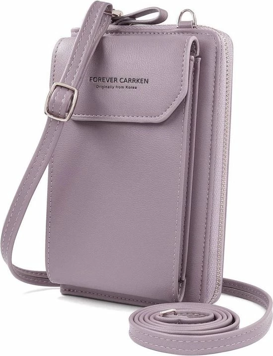 Beste deal π Fashion Favorite Smartphone Tasje - Lila | Telefoon / Crossbody Tas | Kunstleer | 18,5 X 11,5 X 4,5 Cm π 3 Beste deal π Fashion Favorite Smartphone Tasje - Lila | Telefoon / Crossbody Tas | Kunstleer | 18,5 X 11,5 X 4,5 Cm π