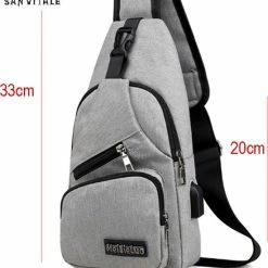 Beste recensies van ๐ San Vitale® - Slingbag - Sbag - Schoudertas - Rugzak - Crossbody Bag - Blauw ๐ 28 Beste recensies van ๐ San Vitale® - Slingbag - Sbag - Schoudertas - Rugzak - Crossbody Bag - Blauw ๐ -Tassen-Dames Winkel 550x717 6