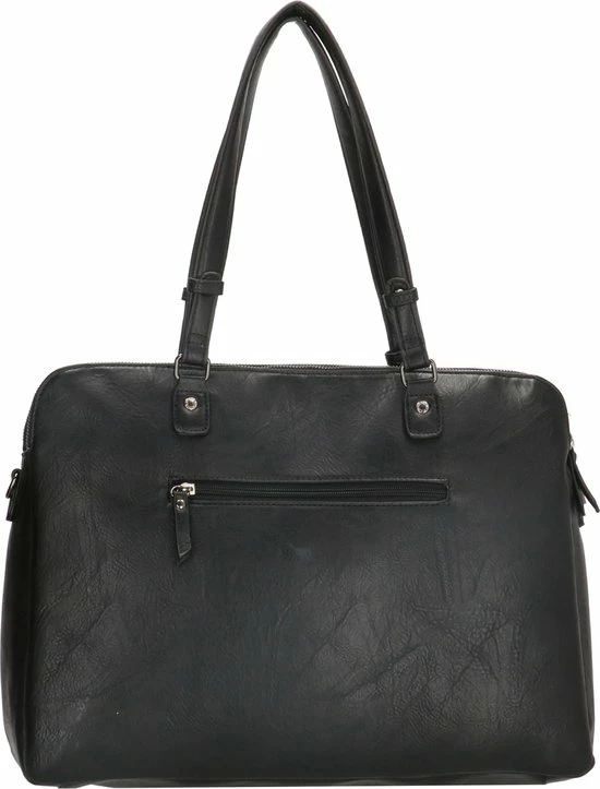 Gloednieuw π Enrico Benetti Caen 66571 Laptoptas Schoudertas - 17 Inch Laptopvak - Zwart β 5 Gloednieuw π Enrico Benetti Caen 66571 Laptoptas Schoudertas - 17 Inch Laptopvak - Zwart β - Afbeelding 3