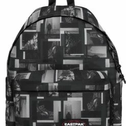 Goedkoop ⌛ Eastpak - Padded Pak'R - Rugzak - 24 Liter - City Grain Black 😍