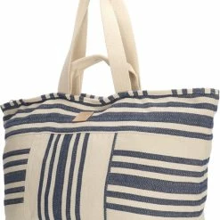 Begroting 🎁 PE Florence PE-Florence Leisure Strandtas - Navy / Crème ✔️ -Tassen-Dames Winkel 550x729 6
