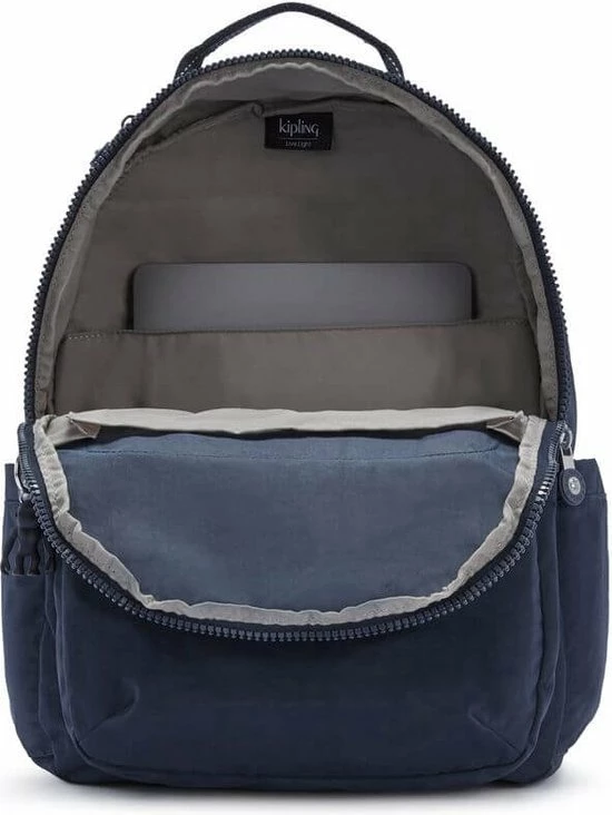 Nieuw π Kipling Seoul Rugzak - 27 Liter - Blue Bleu 2 β€οΈ 5 Nieuw π Kipling Seoul Rugzak - 27 Liter - Blue Bleu 2 β€οΈ - Afbeelding 3