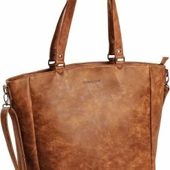 Top 10 ⭐ Daniel Ray Sumter Laptoptas / Schoudertas - 15,6 Inch - Cognac 🛒