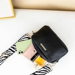 Begroting ❤️ BCshop Tasje -Hip - Schoudertas - Zebra - Print - Zwart - Modern - 20 * 13 Cm 😉 -Tassen-Dames Winkel 550x732 23