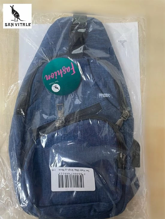 Beste recensies van ๐ San Vitale® - Slingbag - Sbag - Schoudertas - Rugzak - Crossbody Bag - Blauw ๐ 15 Beste recensies van ๐ San Vitale® - Slingbag - Sbag - Schoudertas - Rugzak - Crossbody Bag - Blauw ๐ - Afbeelding 13