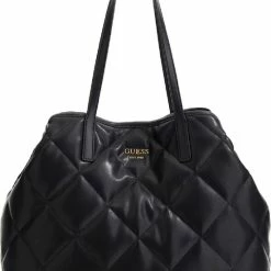 Goedkoopste 🔥 Guess Vikky Tote Dames Shopper - Zwart - Maat Geen 🛒 -Tassen-Dames Winkel 550x732 4