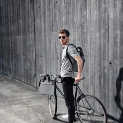 Flash-uitverkoop 😍 Reisenthel Netbookbag Laptoptas Netbook Tas - 5L - Twist Silver Grijs 🔔 -Tassen-Dames Winkel 550x733