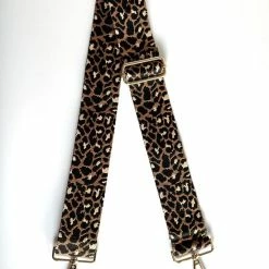 Goedkoopste 👍 AFlavours - Bag Strap - Bagstrap - Tassenriem - Telefoonkoord Dierenprint- Schouderband XL - Crossover- Verstelbaar - Bruin- Dierenprint - Sinterklaas Cadeautje 👍