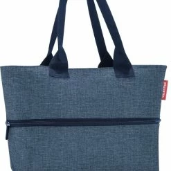 Coupon ⭐ Reisenthel Shopper E1 Shopper Schoudertas - 12L - Twist Blue Blauw 😀