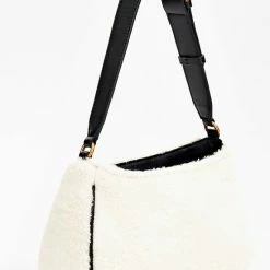 Beste deal ⭐ Guess Vikky Shoulder Bag Dames Schoudertas - Natural 🤩 -Tassen-Dames Winkel 550x736 6