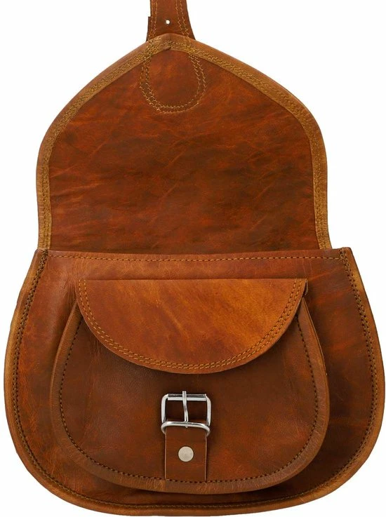 Hete verkoop ๐ GUSTI 'Romy' Schoudertas | 100% Geitenleer | Bruin | Uniseks | Praktische Handtas Voor Uw Zomerjurk & Strandwandelingen ๐ฅ 8 Hete verkoop ๐ GUSTI 'Romy' Schoudertas | 100% Geitenleer | Bruin | Uniseks | Praktische Handtas Voor Uw Zomerjurk & Strandwandelingen ๐ฅ - Afbeelding 6