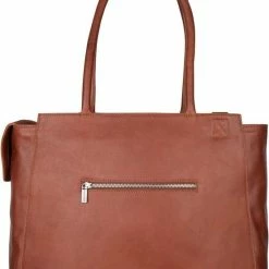 Top 10 🤩 Cowboysbag - Laptoptassen - Laptop Bag Evi 15.6 Inch - Cognac ✔️ -Tassen-Dames Winkel 550x738 9