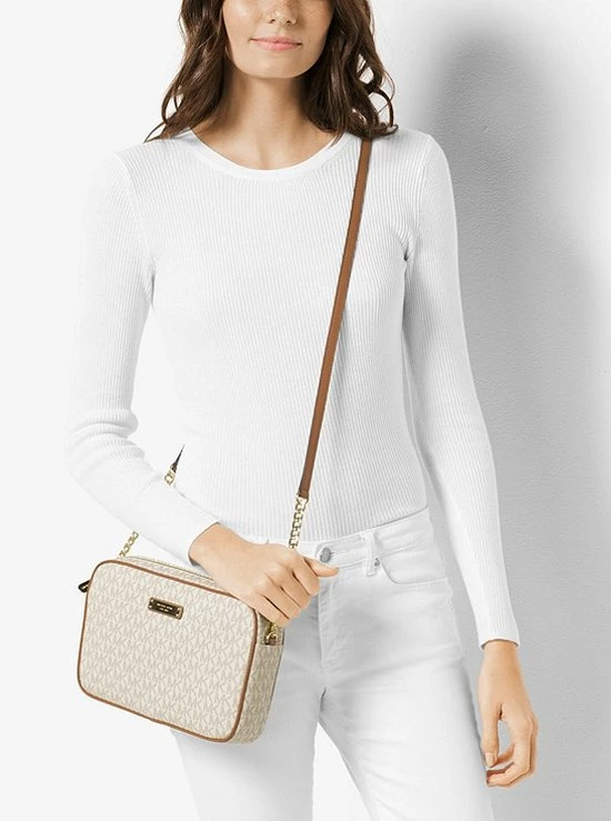 Aanbiedingen ⌛ Michael Kors Jet Set Dames Crossbodytas - Vanilla 🤩 10 Aanbiedingen ⌛ Michael Kors Jet Set Dames Crossbodytas - Vanilla 🤩 - Afbeelding 8