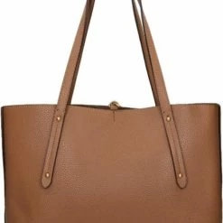 Beste Verkoop 🔥 Guess Shopper / Schoudertas / Tas Dames - Eco Brenton - Bruin 👍 -Tassen-Dames Winkel 550x739