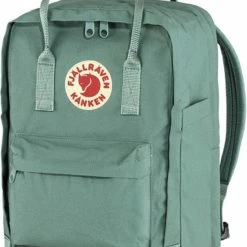Flash-uitverkoop 👍 Fjallraven Fjällräven Kånken Laptop 15" Unisex Rugzak - Frost Green ✔️ -Tassen-Dames Winkel 550x739 9