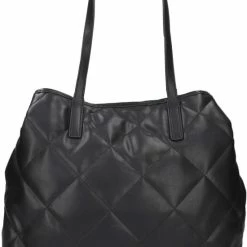 Goedkoopste 🔥 Guess Vikky Tote Dames Shopper - Zwart - Maat Geen 🛒 -Tassen-Dames Winkel 550x747 1