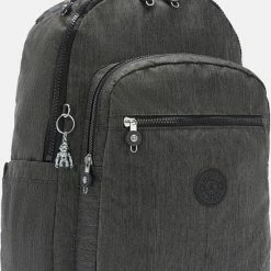 Beste deal 💯 Kipling Seoul Rugzak - 27 Liter - Black Peppery 🛒 -Tassen-Dames Winkel 550x752 6