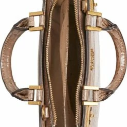 Begroting ❤️ Guess Katey Croc Mini Dames Schoudertas - Taupe - Maat Geen 🧨 -Tassen-Dames Winkel 550x754 7