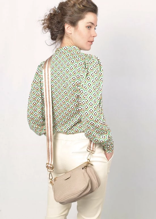 Groothandel π Accessories Junkie Amsterdam Viki Bagstrap- Schouderband- Tassenriem- Verstelbaar- Tassenhengsel- Cadeau- Nieuwste Trends- Trendy- Zilver - Polyester- Streep- 5cm- Zand- Offwhite-Camel π 4 Groothandel π Accessories Junkie Amsterdam Viki Bagstrap- Schouderband- Tassenriem- Verstelbaar- Tassenhengsel- Cadeau- Nieuwste Trends- Trendy- Zilver - Polyester- Streep- 5cm- Zand- Offwhite-Camel π - Afbeelding 2