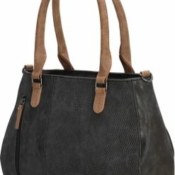 Top 10 🎉 Beagles Brunete Handtas - Zwart ⌛ -Tassen-Dames Winkel 550x771 9