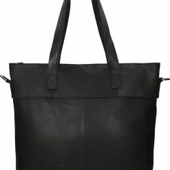 Korting 🌟 Burkely Vintage Jade Laptopshopper - Schoudertas - Zwart 😍 -Tassen-Dames Winkel 550x773 2