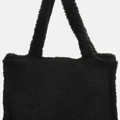 Groothandel 👍 Charm London Fluffy Teddy Shopper Westfield Zwart 😍