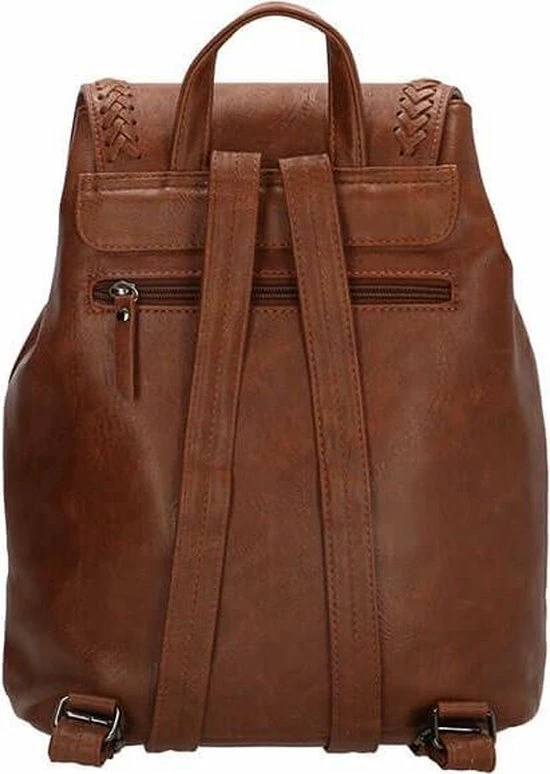 Nieuw βοΈ Enrico Benetti Nora 66547 Dames Rugtas Rugzak Vlechtwerk Bohemian - Cognac π 9 Nieuw βοΈ Enrico Benetti Nora 66547 Dames Rugtas Rugzak Vlechtwerk Bohemian - Cognac π - Afbeelding 7