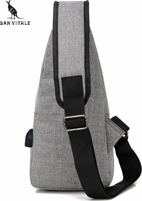 Beste recensies van ๐ San Vitale® - Slingbag - Sbag - Schoudertas - Rugzak - Crossbody Bag - Blauw ๐ 4 Beste recensies van ๐ San Vitale® - Slingbag - Sbag - Schoudertas - Rugzak - Crossbody Bag - Blauw ๐ - Afbeelding 2