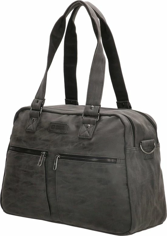 Beste deal π€© Enrico Benetti Madrid 54676 Schoudertas Weekendtas Sporttas Met 15" Laptopvak - Zwart β¨ 5 Beste deal π€© Enrico Benetti Madrid 54676 Schoudertas Weekendtas Sporttas Met 15" Laptopvak - Zwart β¨ - Afbeelding 3