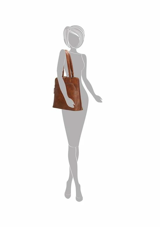 Begroting 💯 Enrico Benetti Caen 66470 Laptoptas Schoudertas - 13 Inch - Cognac 🎁 8 Begroting 💯 Enrico Benetti Caen 66470 Laptoptas Schoudertas - 13 Inch - Cognac 🎁 - Afbeelding 6