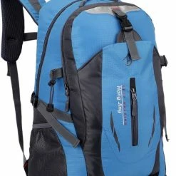 Coupon 🔥 Faseras Outdoor Camping Rugzak - 17 Inch Laptopvak - Waterafstotend - Wandel Rugzak - Blauw - 40L 👍 -Tassen-Dames Winkel 550x782 1