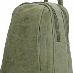 Begroting 👍 Enrico Benetti Toulouse 66169 Dames Rugzak - Olijfgroen 🤩 -Tassen-Dames Winkel 550x784 2