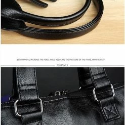 Goedkoop 😀 Merkloos PU Leren Laptoptas - Schoudertas - Handtas - 15 Inch - Waterdichte Aktetas - Heren 🧨 -Tassen-Dames Winkel 550x790 1