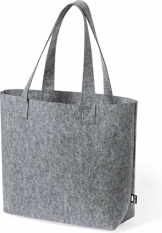 Begroting π Merkloos Draagtas - Big Shopper - Schoudertas - Lang Hengsel - 42 X 31 Cm - 15 Liter - RPET - Vilt - Grijs β€οΈ 3 Begroting π Merkloos Draagtas - Big Shopper - Schoudertas - Lang Hengsel - 42 X 31 Cm - 15 Liter - RPET - Vilt - Grijs β€οΈ