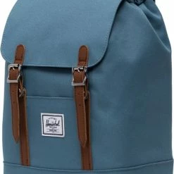 Beste deal 😀 Herschel Retreat Mini - Bluestone / Nieuw Voor 2022 - Gemaakt Van Gerecycleerde PET Flessen - Damesrugzak - Met Interne Opberghoes En Magnetische Sluiting / Met Levenslange Fabrieksgarantie / Limited Lifetime Warranty / Blauw 🔔 -Tassen-Dames Winkel 550x790