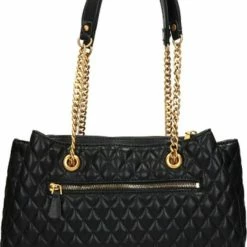 Flash-uitverkoop 🥰 Guess Medium Schoudertas / Crossbody Tas Dames - Leer - Maila - - Zwart 🛒 -Tassen-Dames Winkel 550x791 7