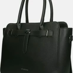 Kopen 💯 Wimona Sienna Handtas / Laptoptas 15,6 Inch - Zwart 🔔 -Tassen-Dames Winkel 550x794 2
