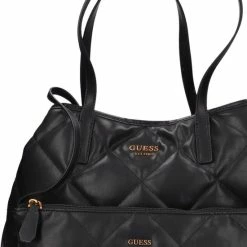 Goedkoopste 🔥 Guess Vikky Tote Dames Shopper - Zwart - Maat Geen 🛒 -Tassen-Dames Winkel 550x795 3