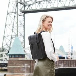 Uitgang 👍 Enrico Benetti Caen 66593 Rugzak Met 14" Laptopvak - Cognac 🛒 -Tassen-Dames Winkel 550x795 9